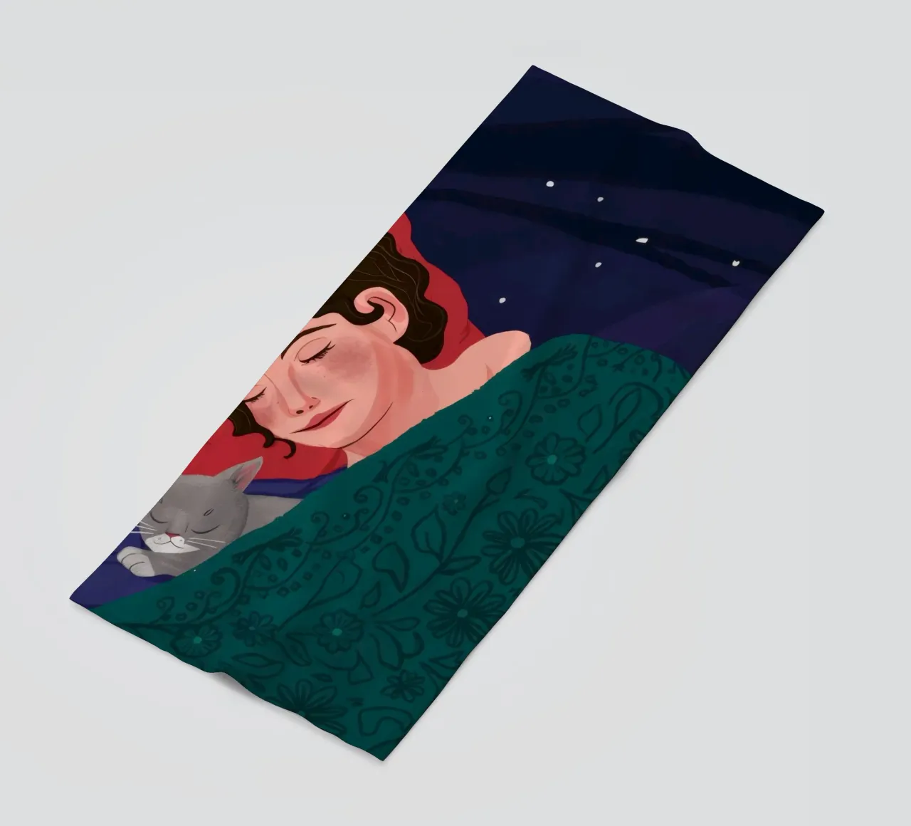 Celestial Slumber Dream beach towel by Hollow Years