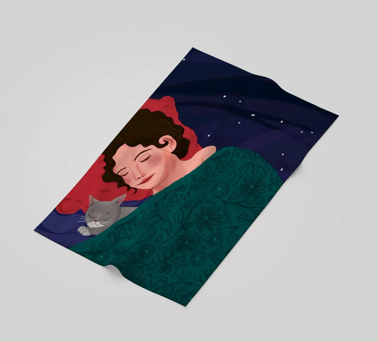 Celestial Slumber Dream beach towel by Hollow Years