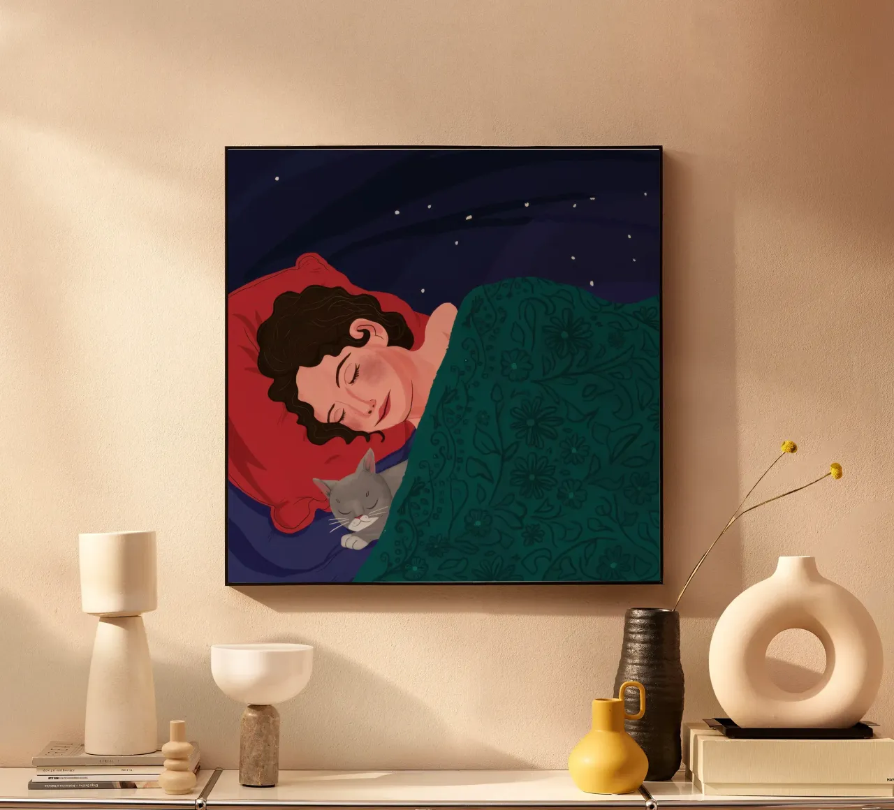 Sogno del sonno celeste plexiglass da Hollow Years