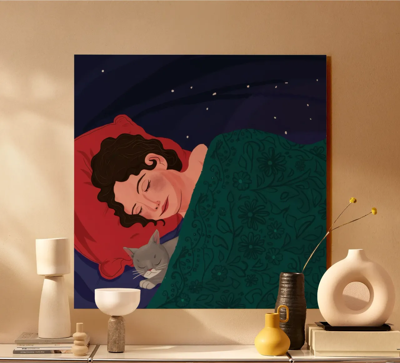 Sogno del sonno celeste plexiglass da Hollow Years