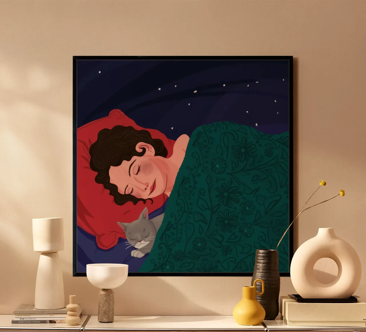 Hemelse Sluimerdroom poster van Hollow Years