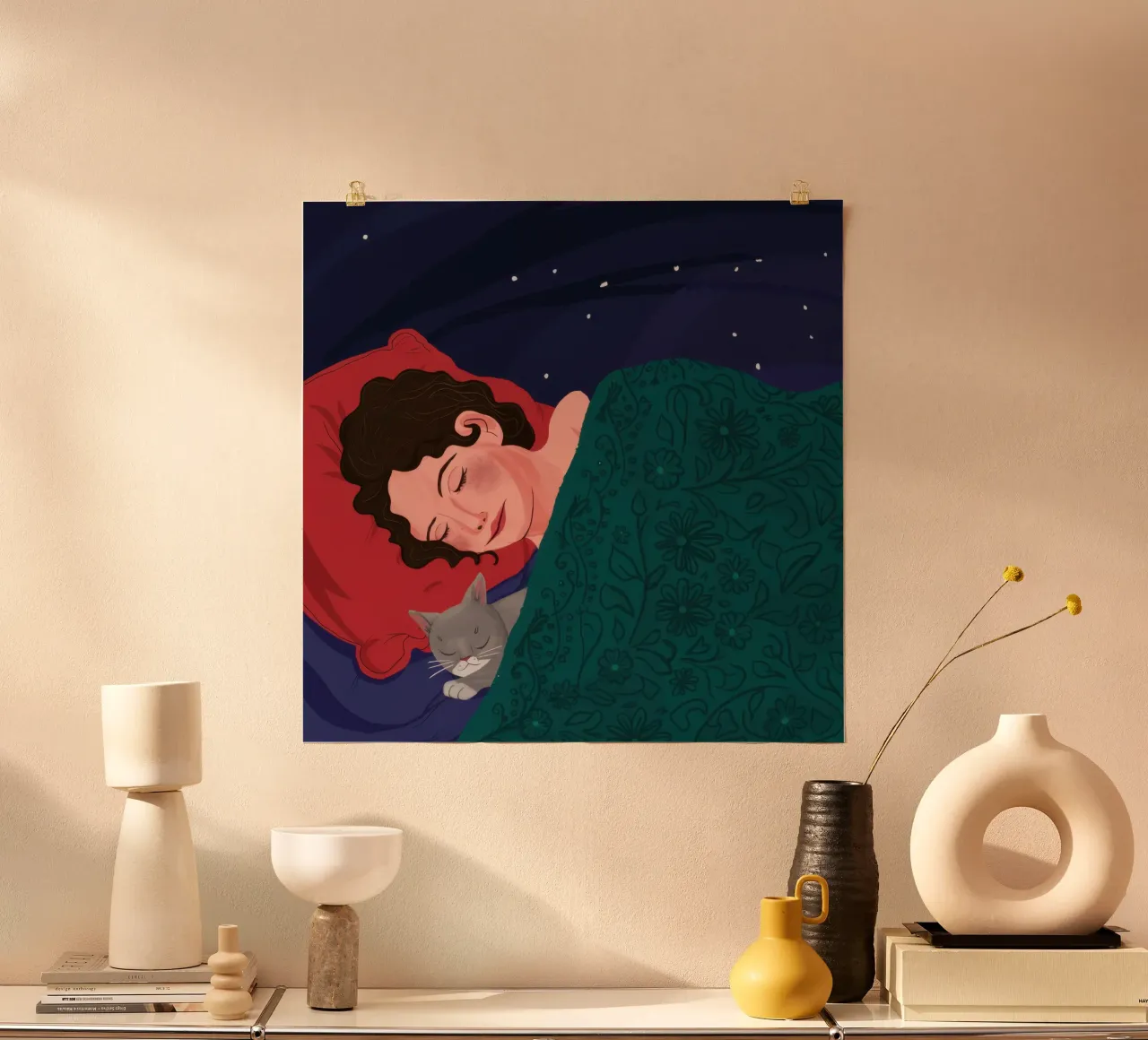 Hemelse Sluimerdroom poster van Hollow Years