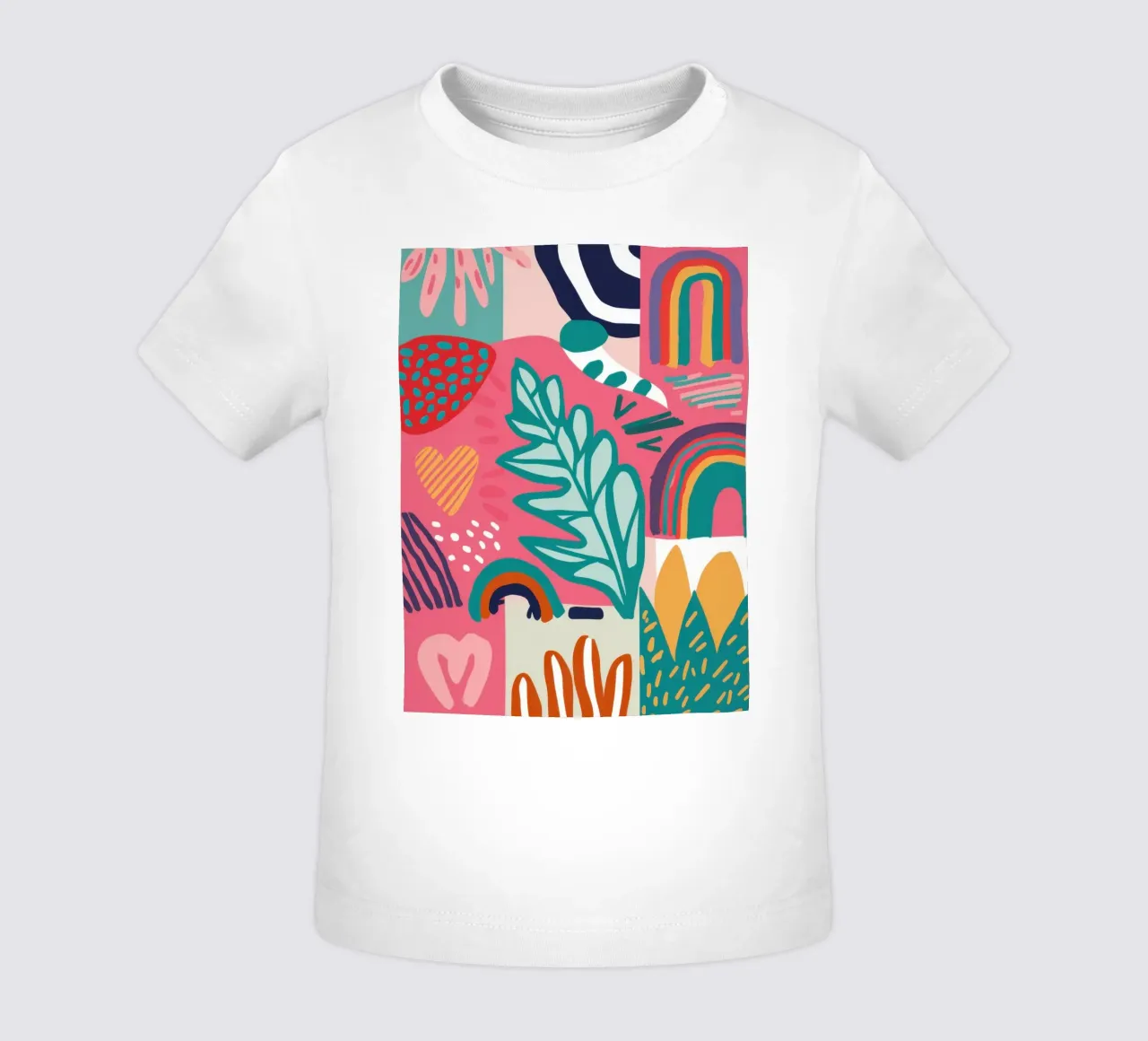 Regenbogen Abstrakter Traum Baby T-Shirt von Sentinel Glow