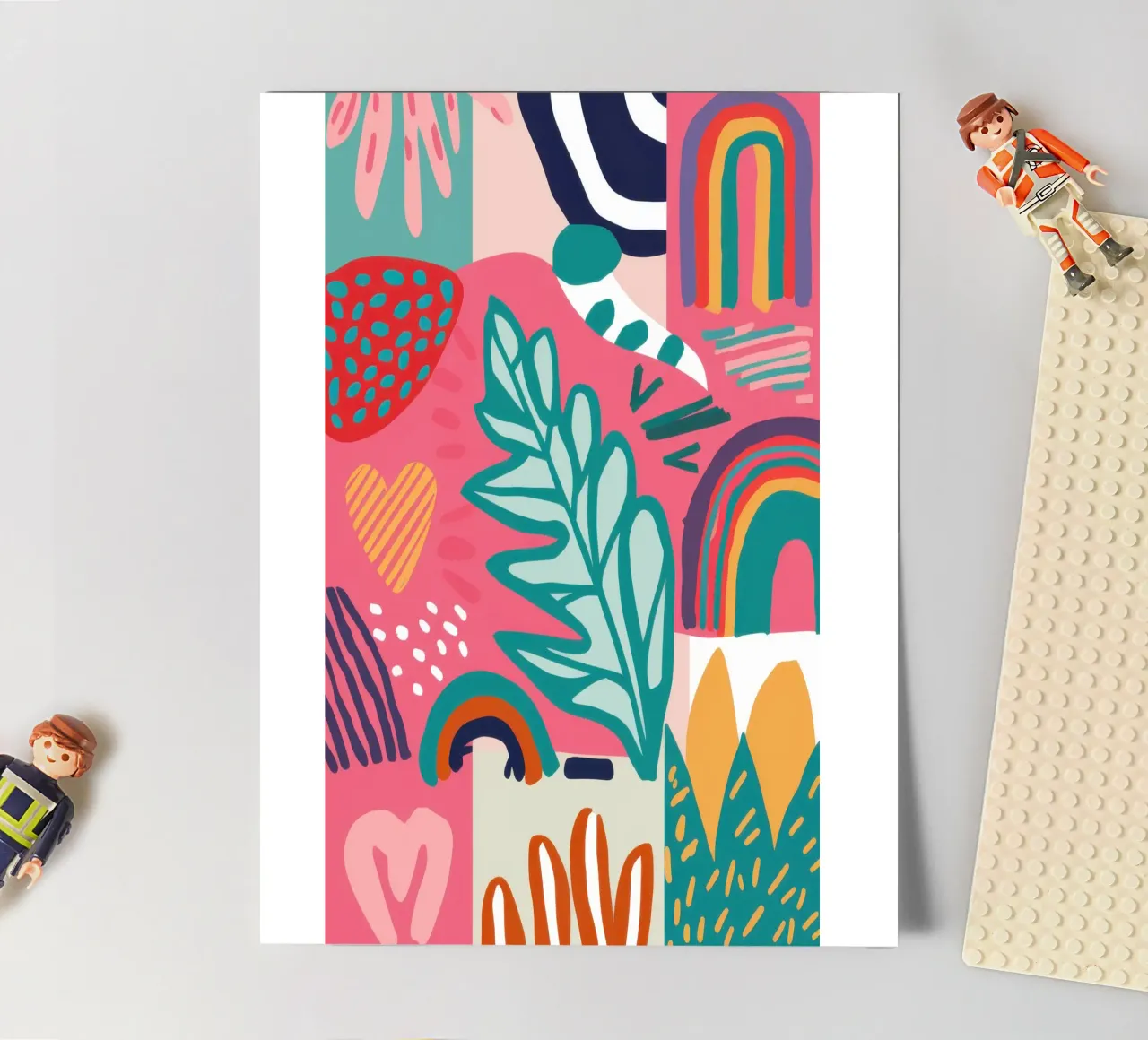 Rainbow Abstract Dream sticker sheet by Sentinel Glow