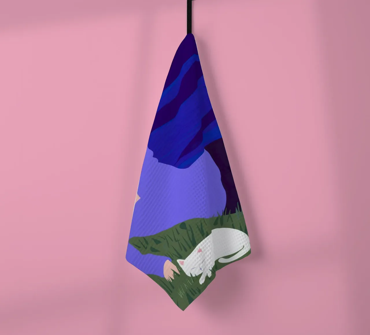 Nocturne Feline Chase torchon de Hollow Years