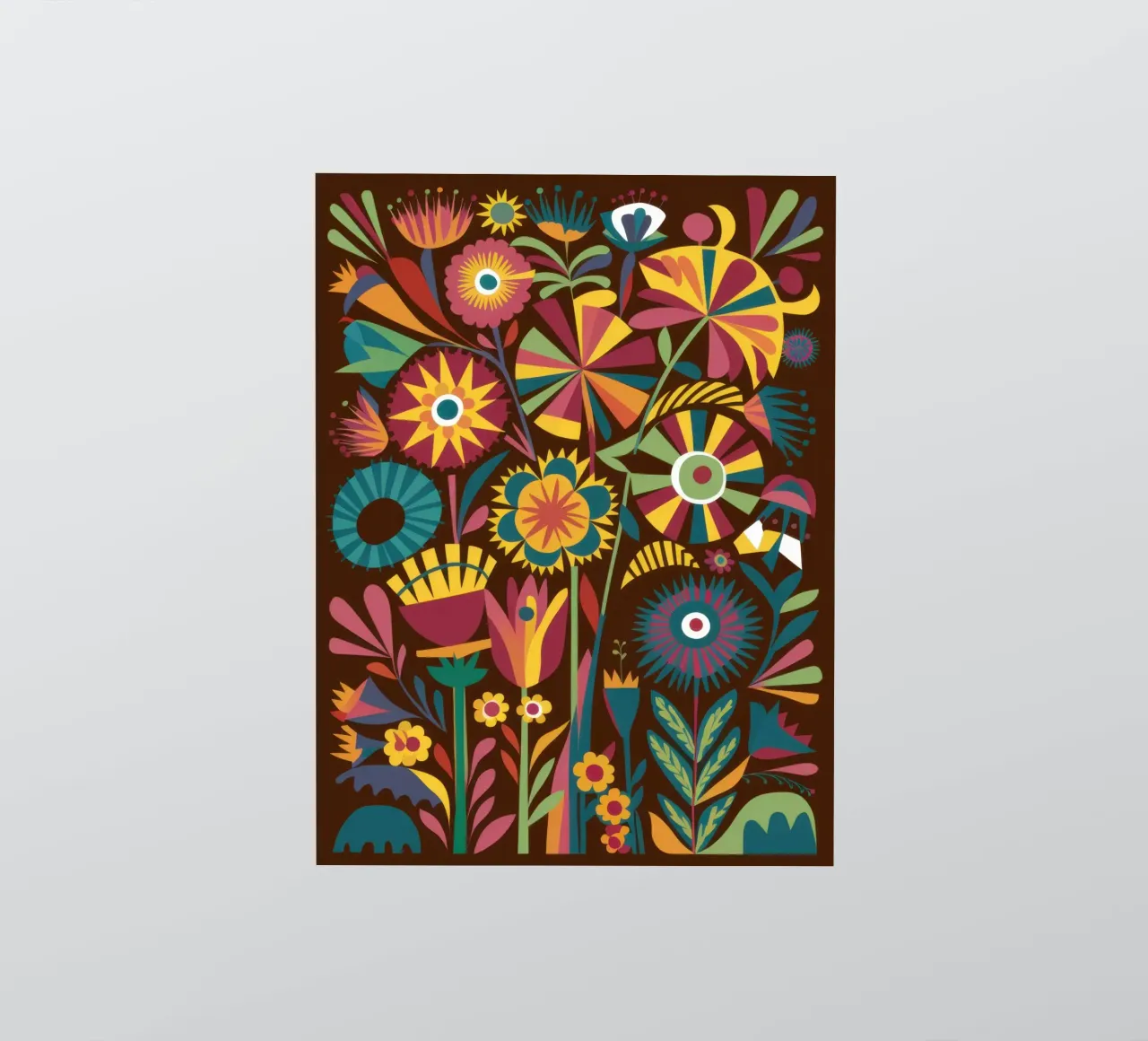 Psychedelic Flower Mandala sticker by Sentinel Glow