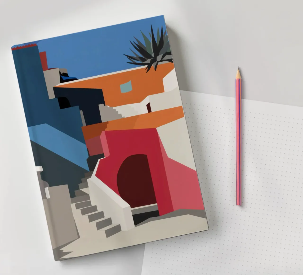 Adobe Vista Incline notebook by Mossy Pigment