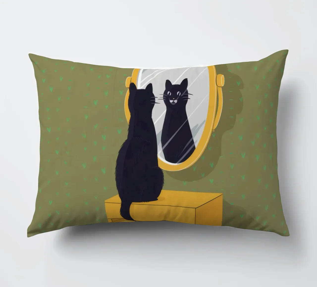 Simmetria felina a specchio cuscino da Hollow Years