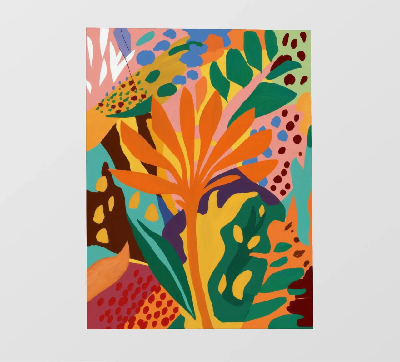 Abstract Jungle Riot backlit film by Lune Dreams