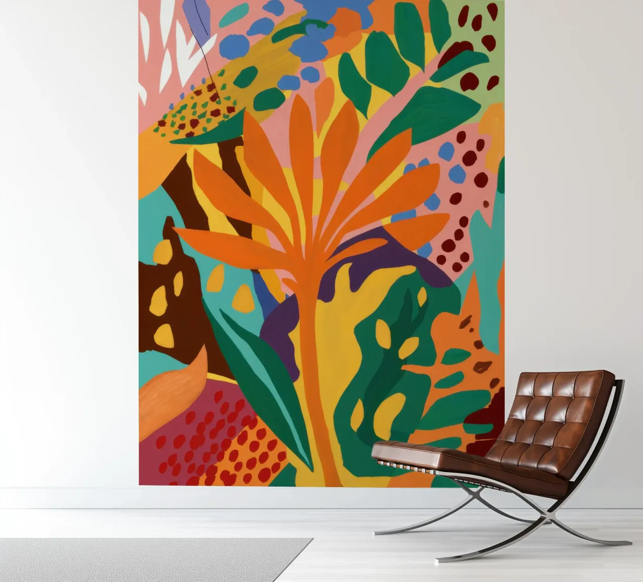 Abstract Jungle Riot photo wallpaper by Lune Dreams
