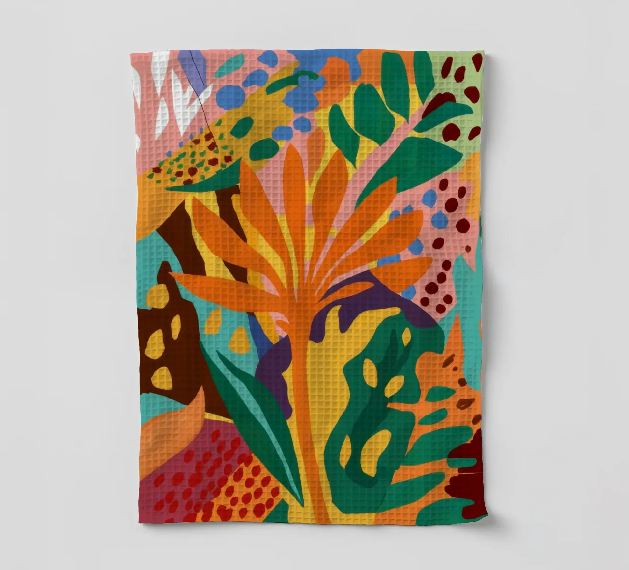 Abstracte opstand theedoek van Lune Dreams