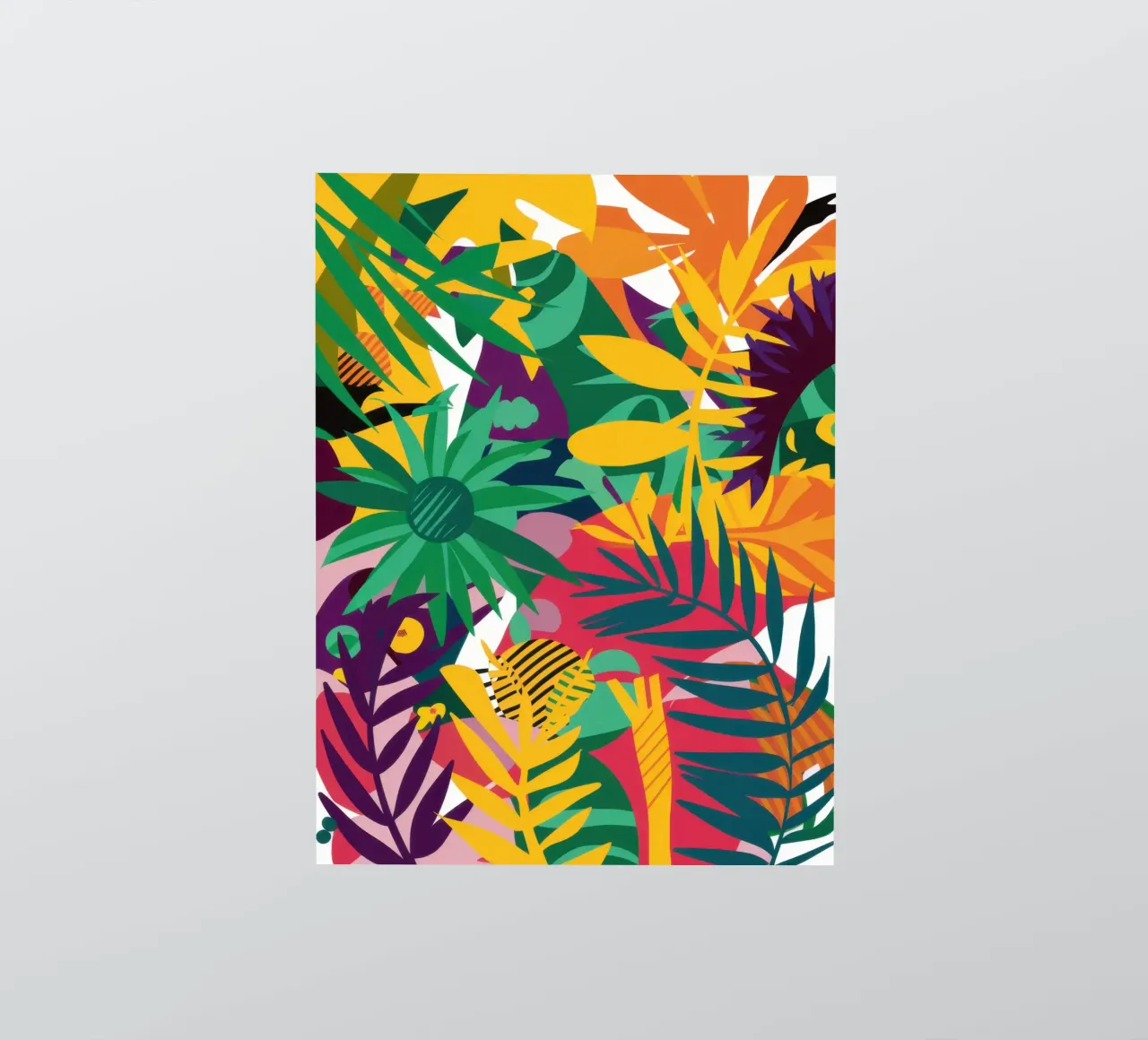 Rythme primitif de la jungle autocollant de Arcane Lines