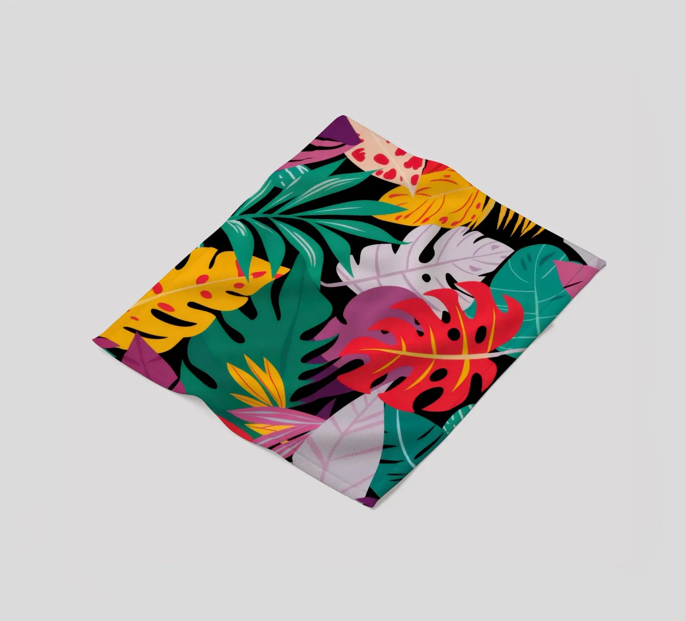 Rivolta cromatica tropicale coperta in pile da Arcane Lines