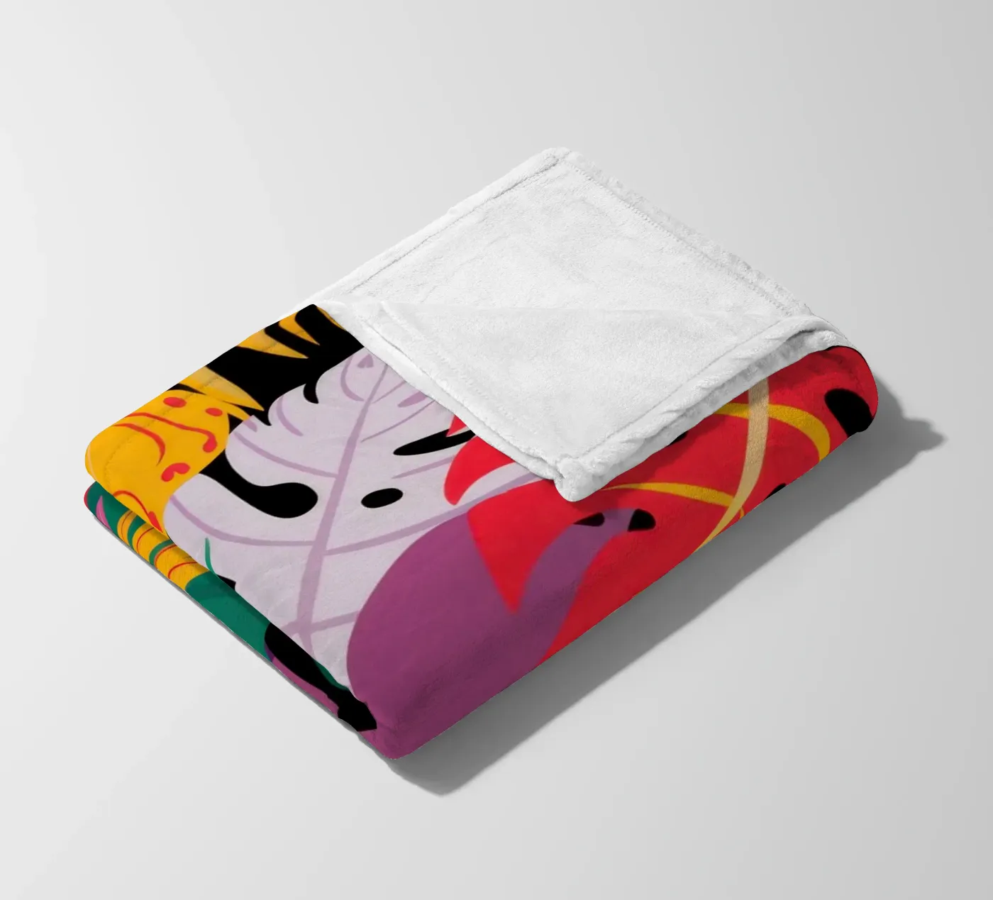 Rivolta cromatica tropicale coperta in pile da Arcane Lines