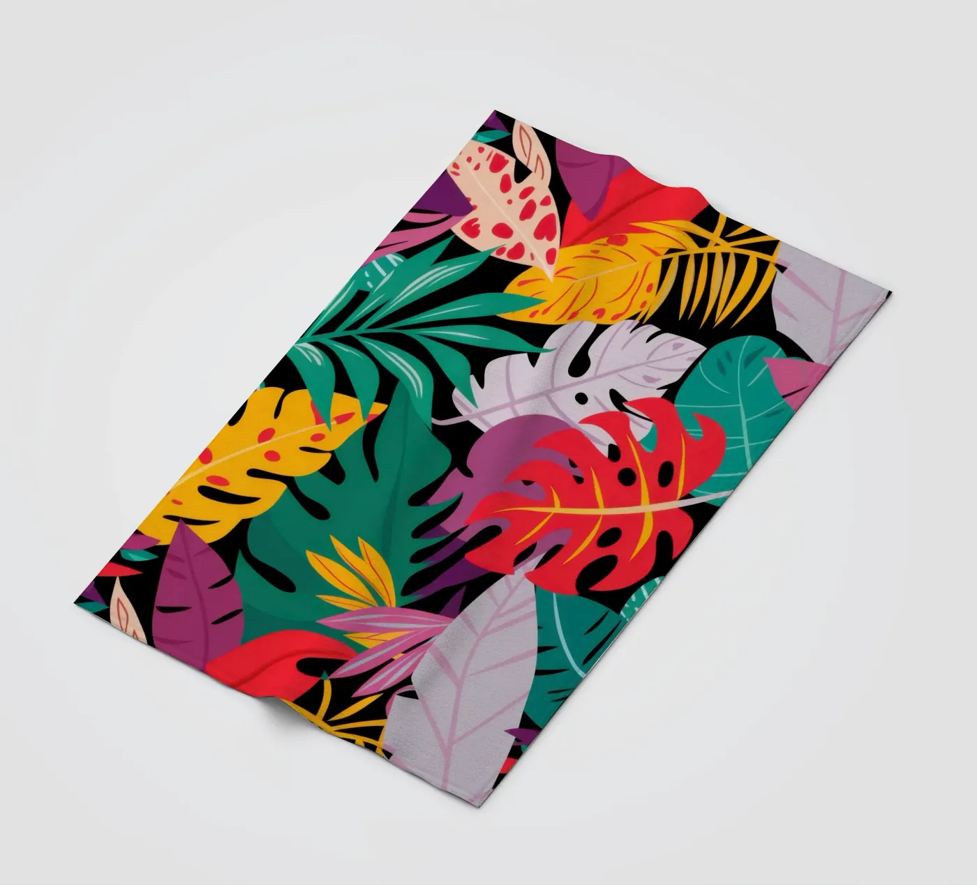 Rivolta cromatica tropicale coperta in pile da Arcane Lines