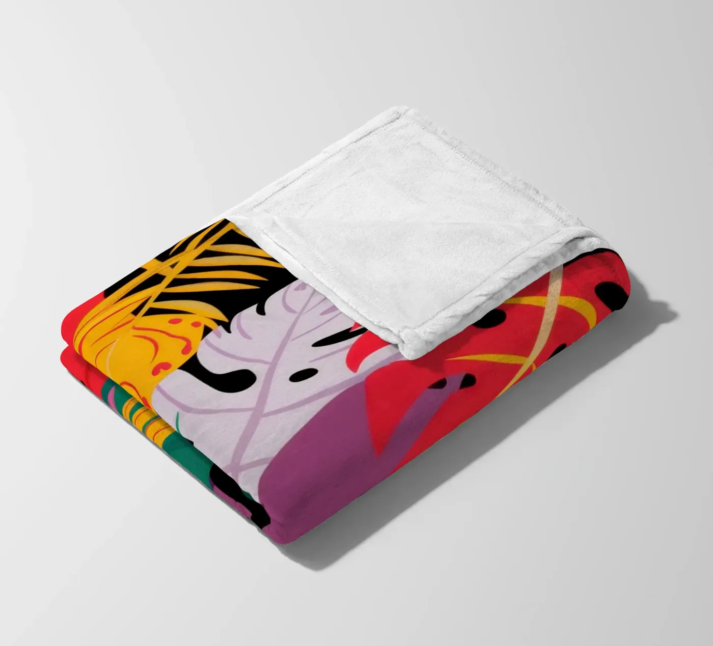 Rivolta cromatica tropicale coperta in pile da Arcane Lines