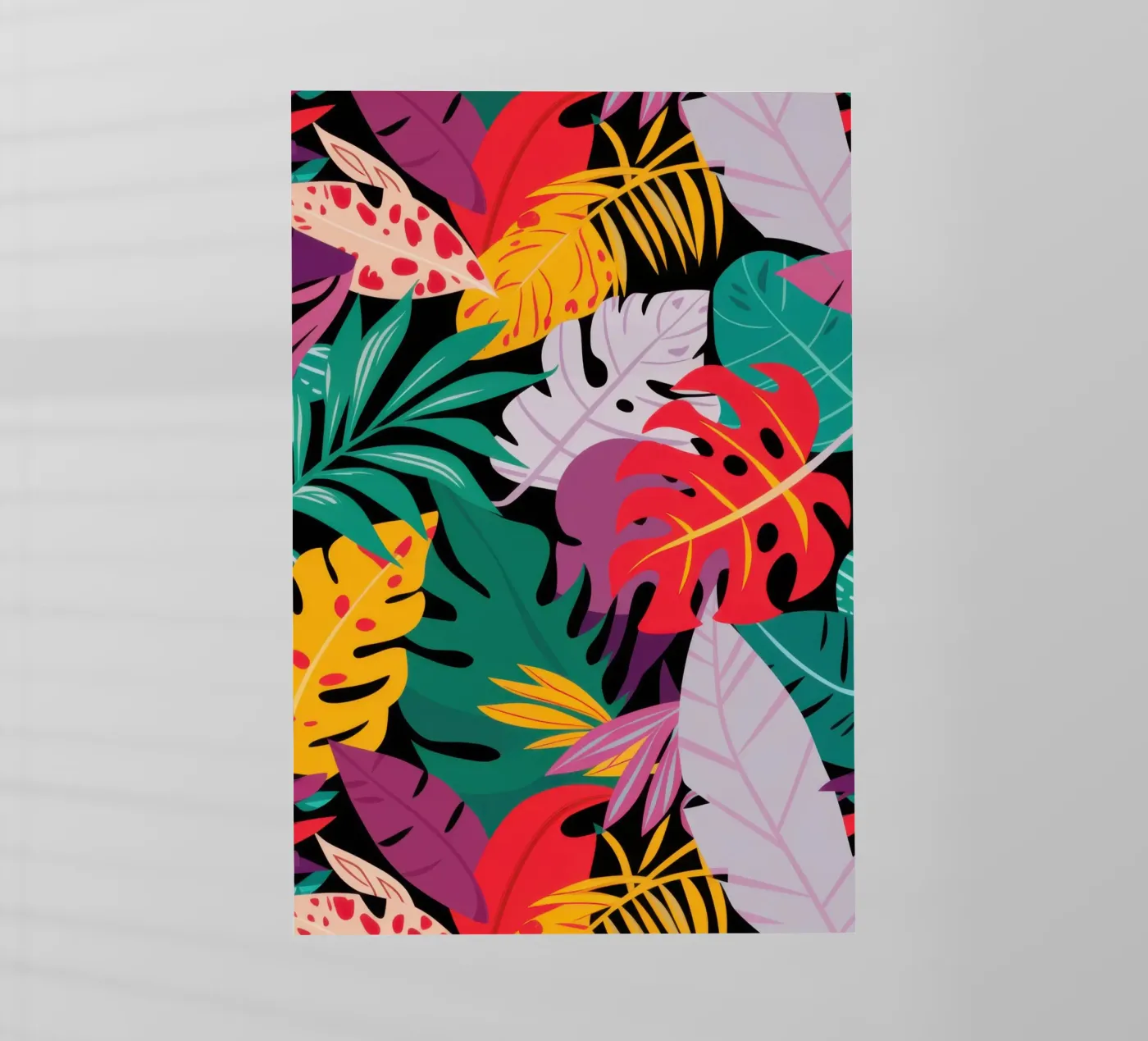 Rivolta cromatica tropicale pellicola backlit da Arcane Lines