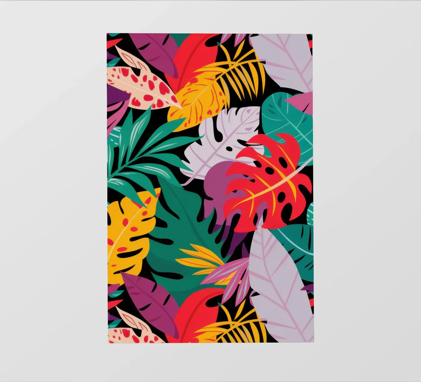 Rivolta cromatica tropicale pellicola backlit da Arcane Lines