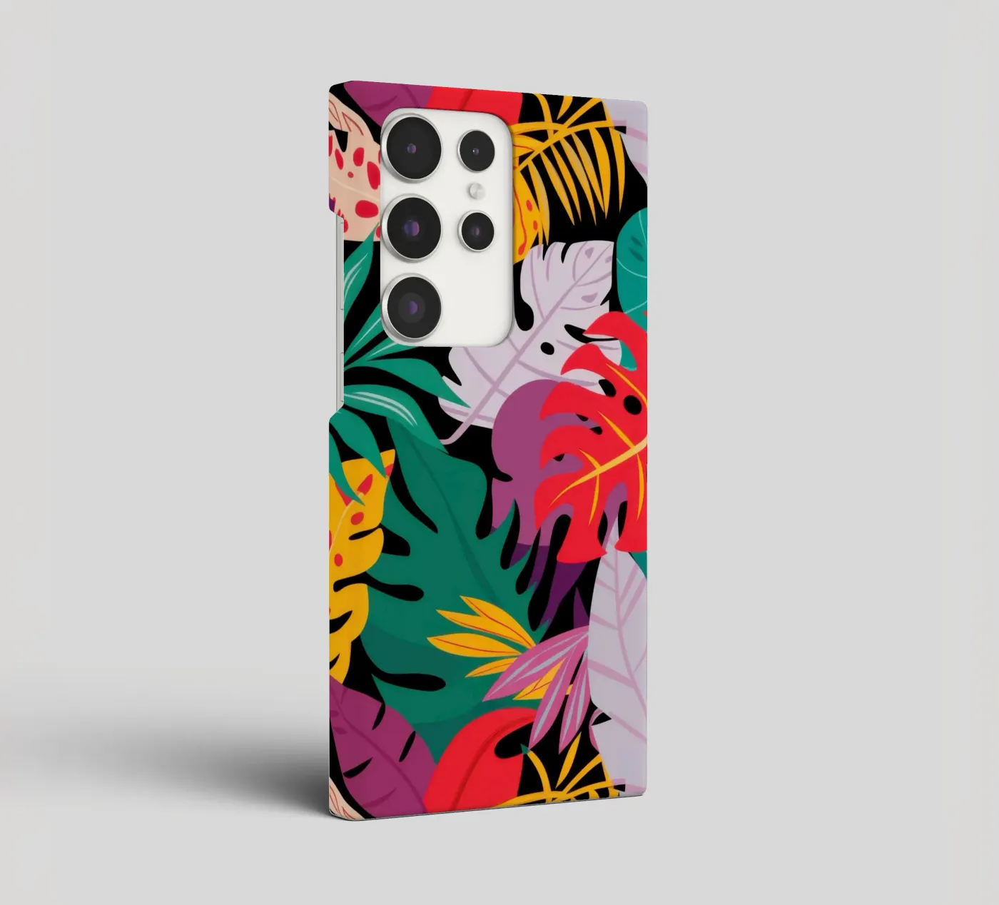 Rivolta cromatica tropicale cover samsung da Arcane Lines