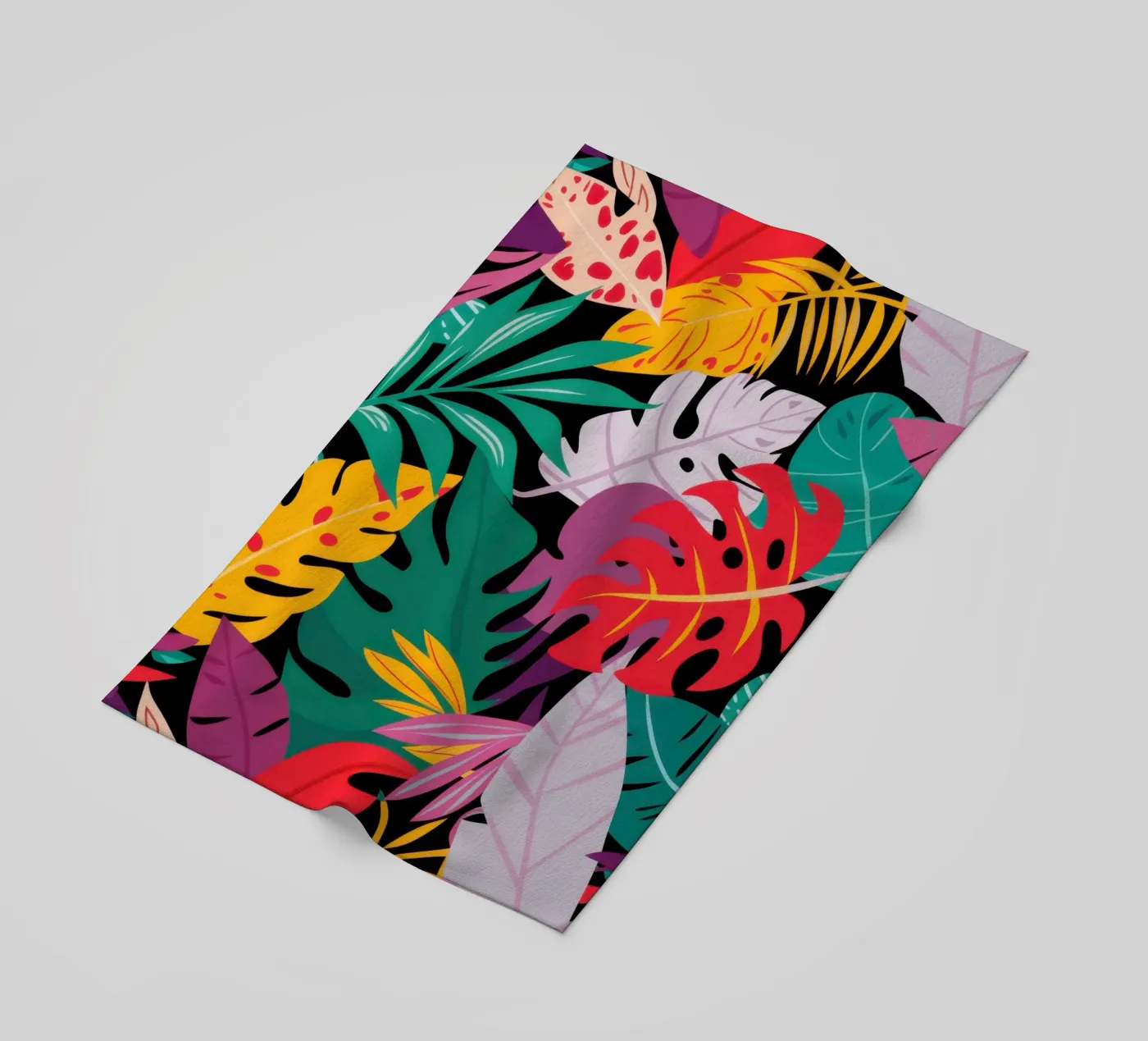 Rivolta cromatica tropicale telo mare da Arcane Lines