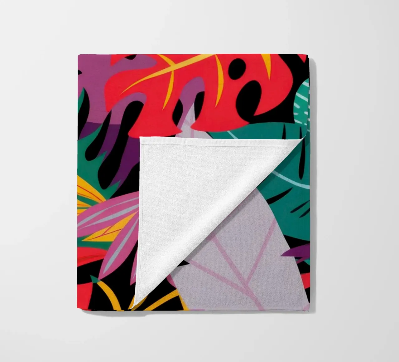 Chromatic Tropic Riot beach towel by Arcane Lines