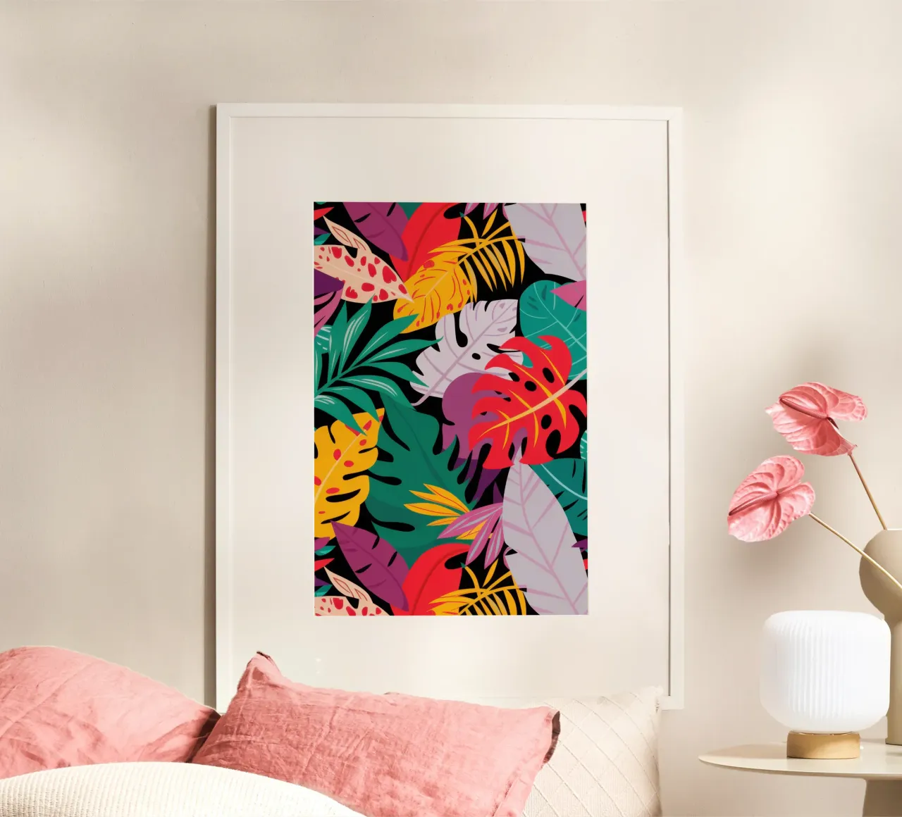 Rivolta cromatica tropicale poster da Arcane Lines