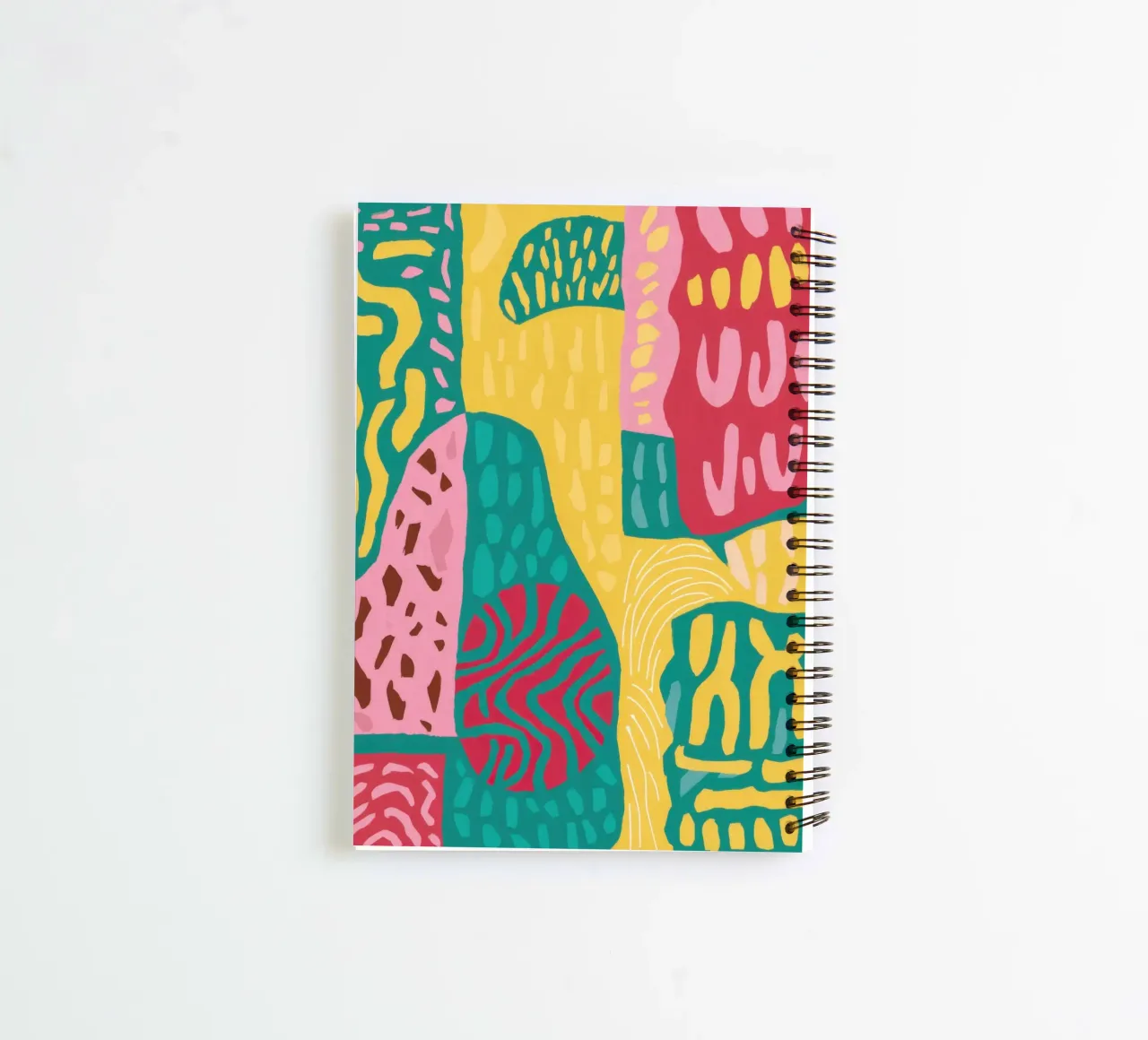 Vibrant Pattern Patchwork Ringbuch von Sentinel Glow