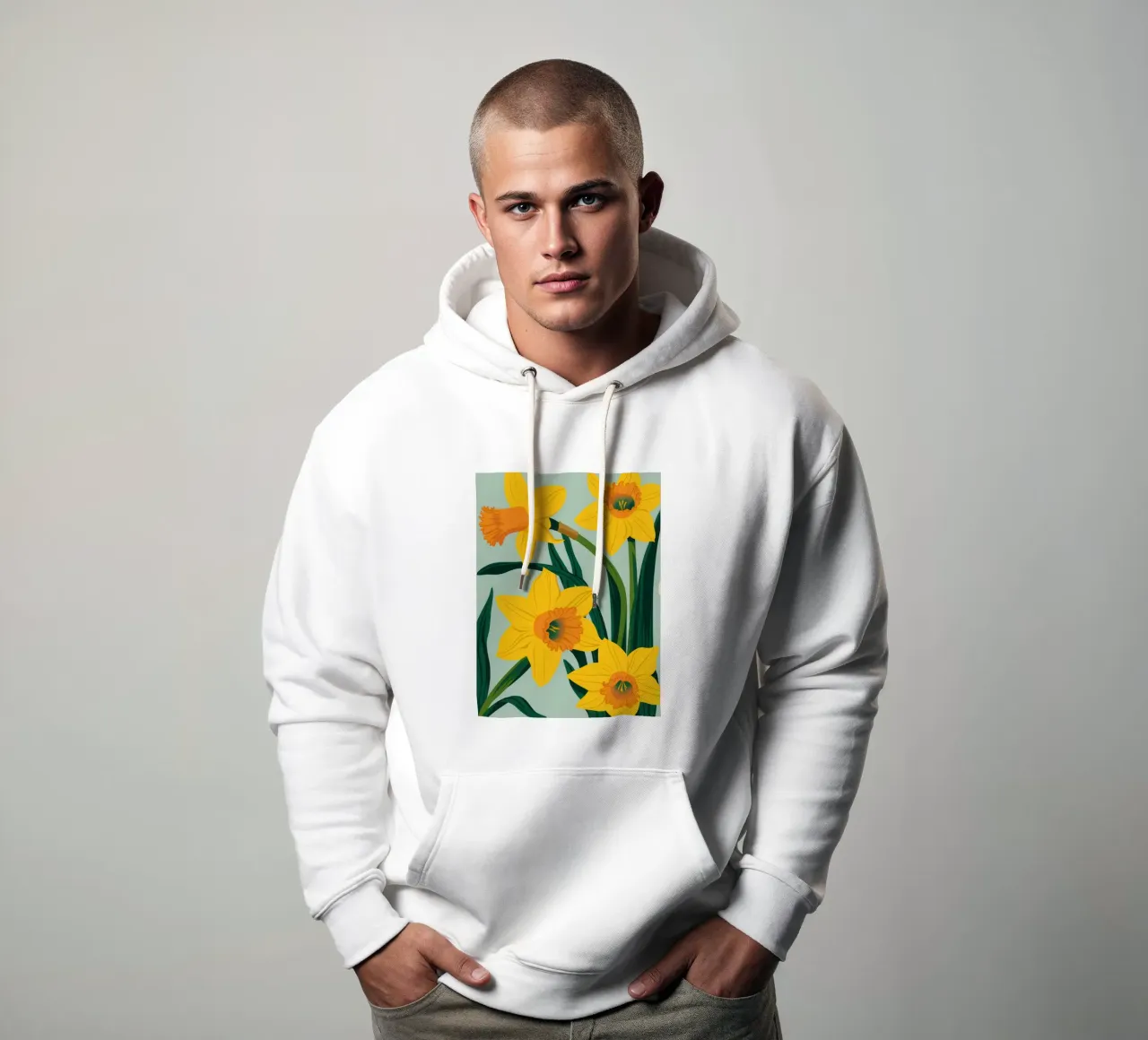 Radiosità del narciso dorato felpa con cappuccio da Hollow Years