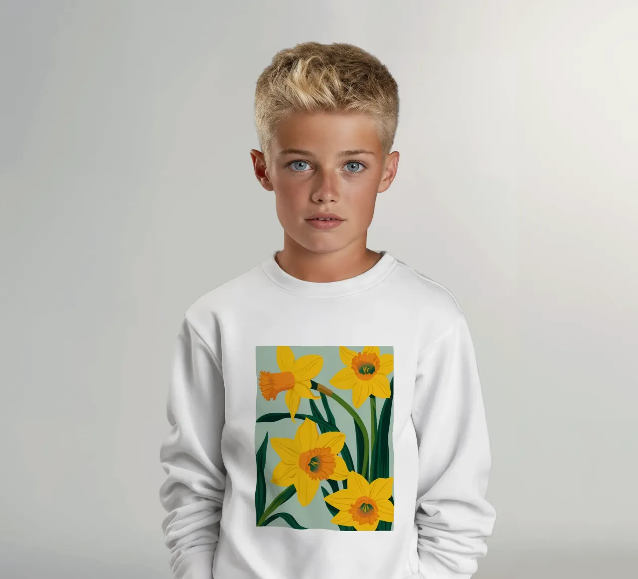 Éclat de jonquille d'or sweat enfant de Hollow Years