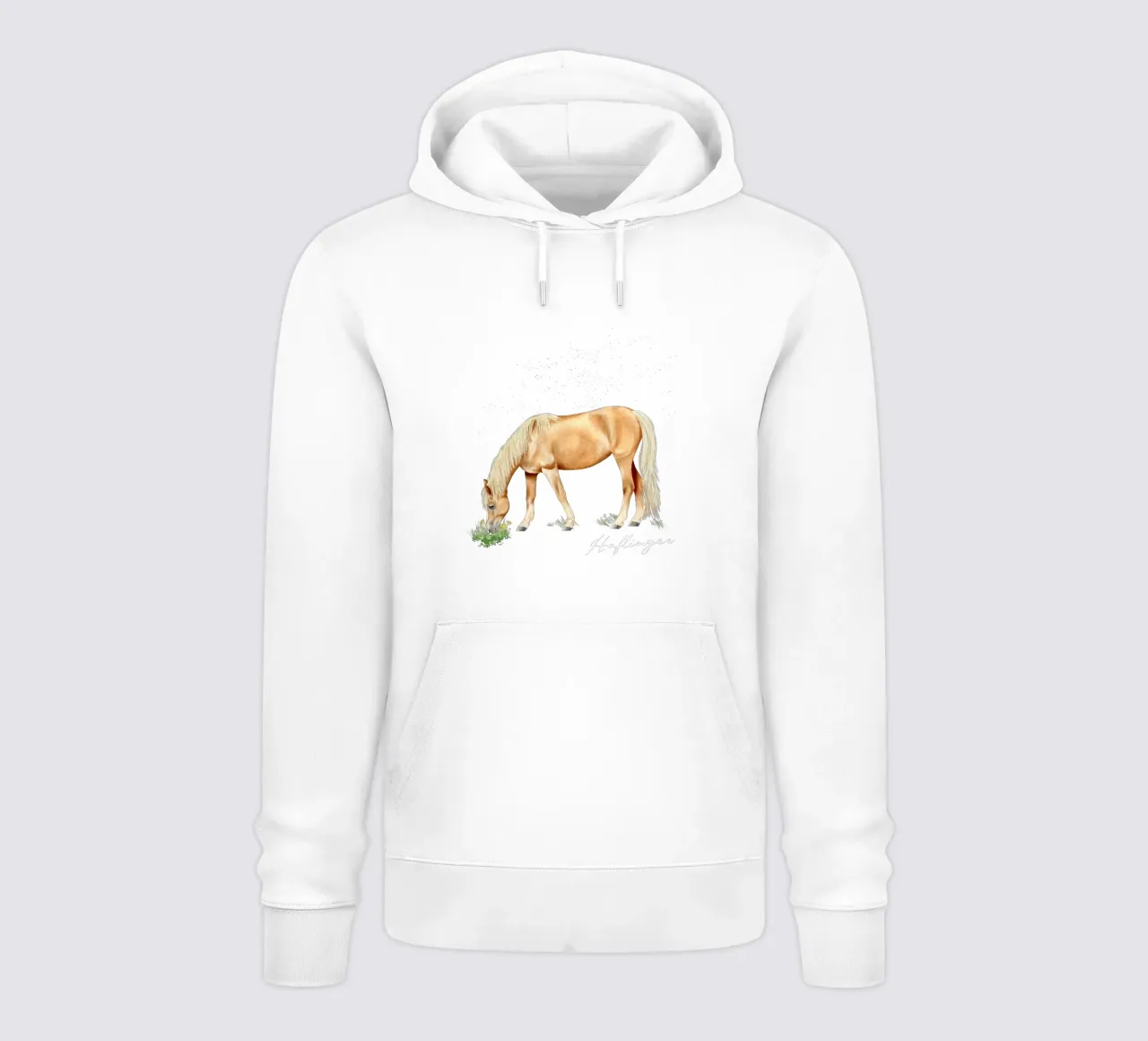 Haflinger felpa con cappuccio da Moonlit Illustrations