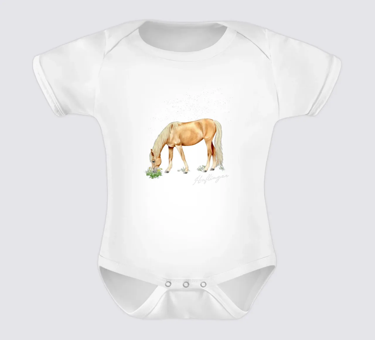 Haflinger body bébé de Moonlit Illustrations