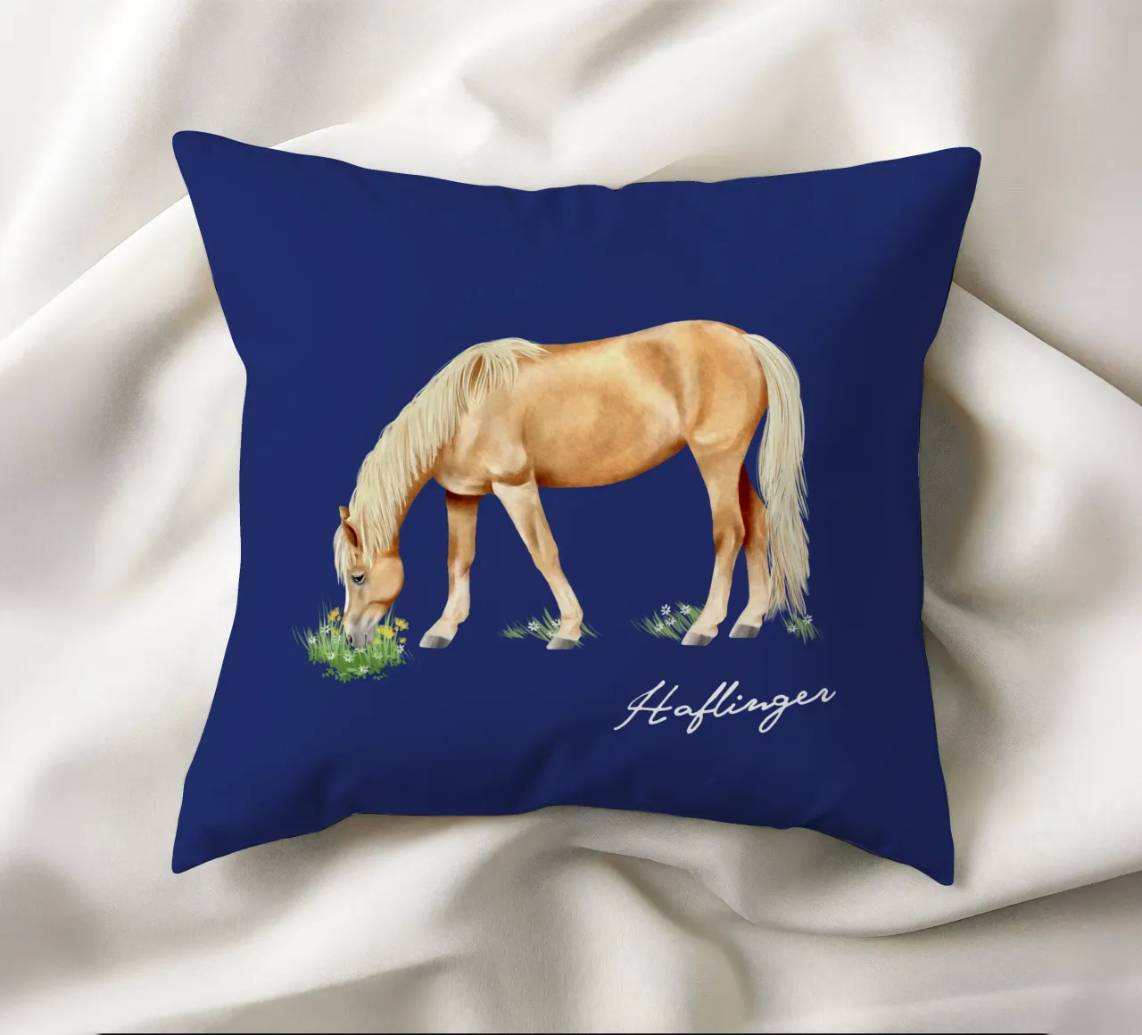 Haflinger cuscino da Moonlit Illustrations