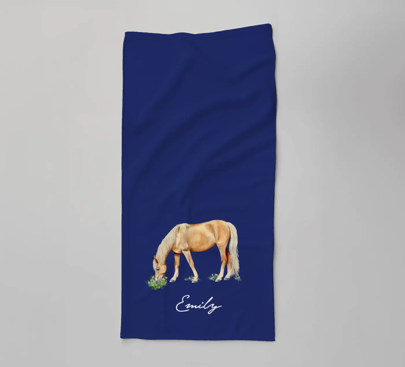 Haflinger badhanddoek van Moonlit Illustrations