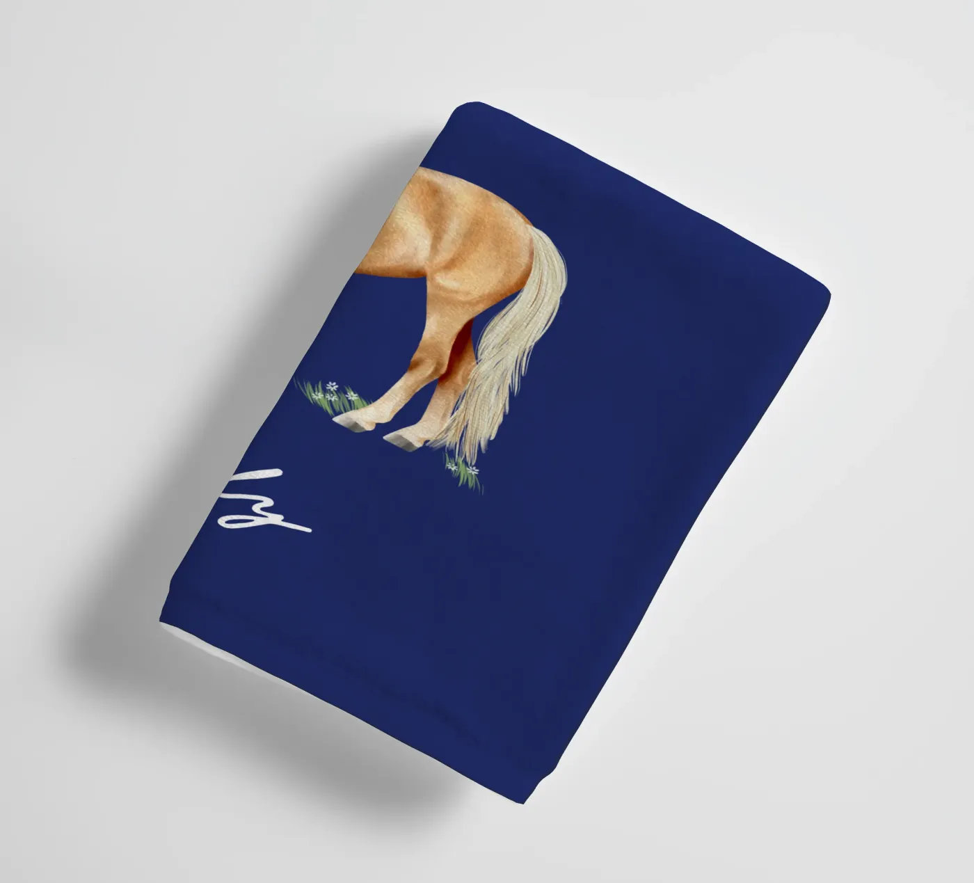 Haflinger badhanddoek van Moonlit Illustrations