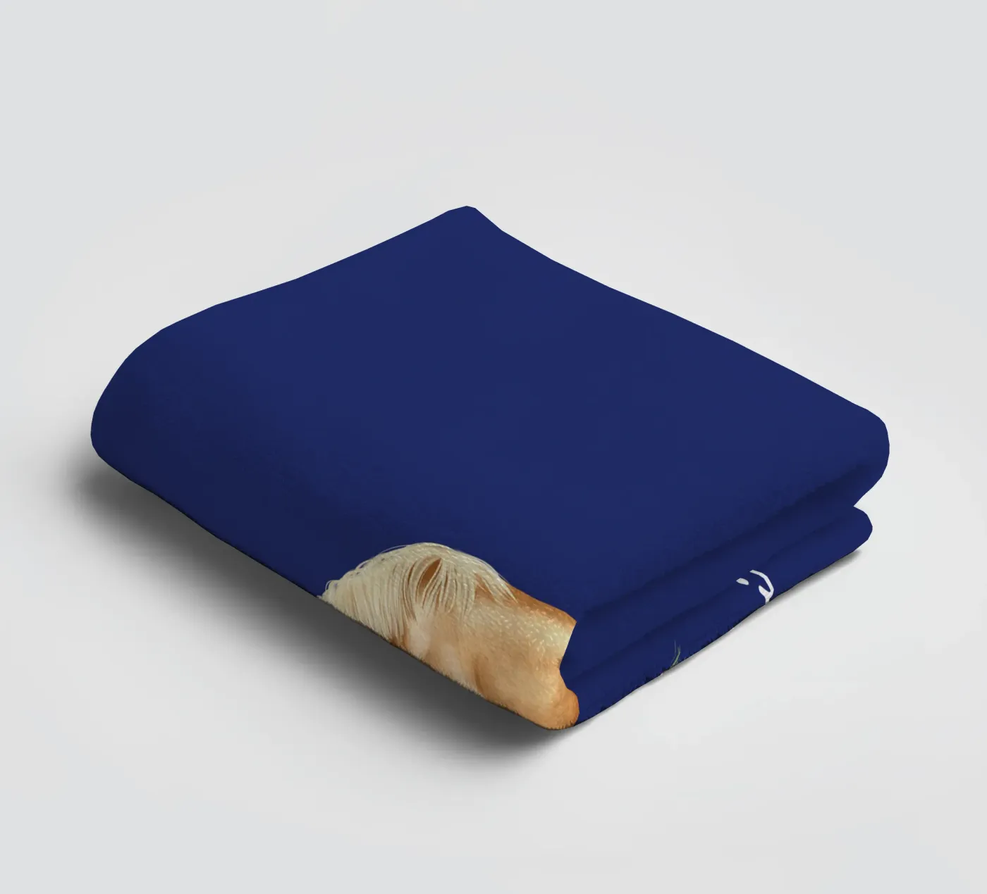 Haflinger badhanddoek van Moonlit Illustrations