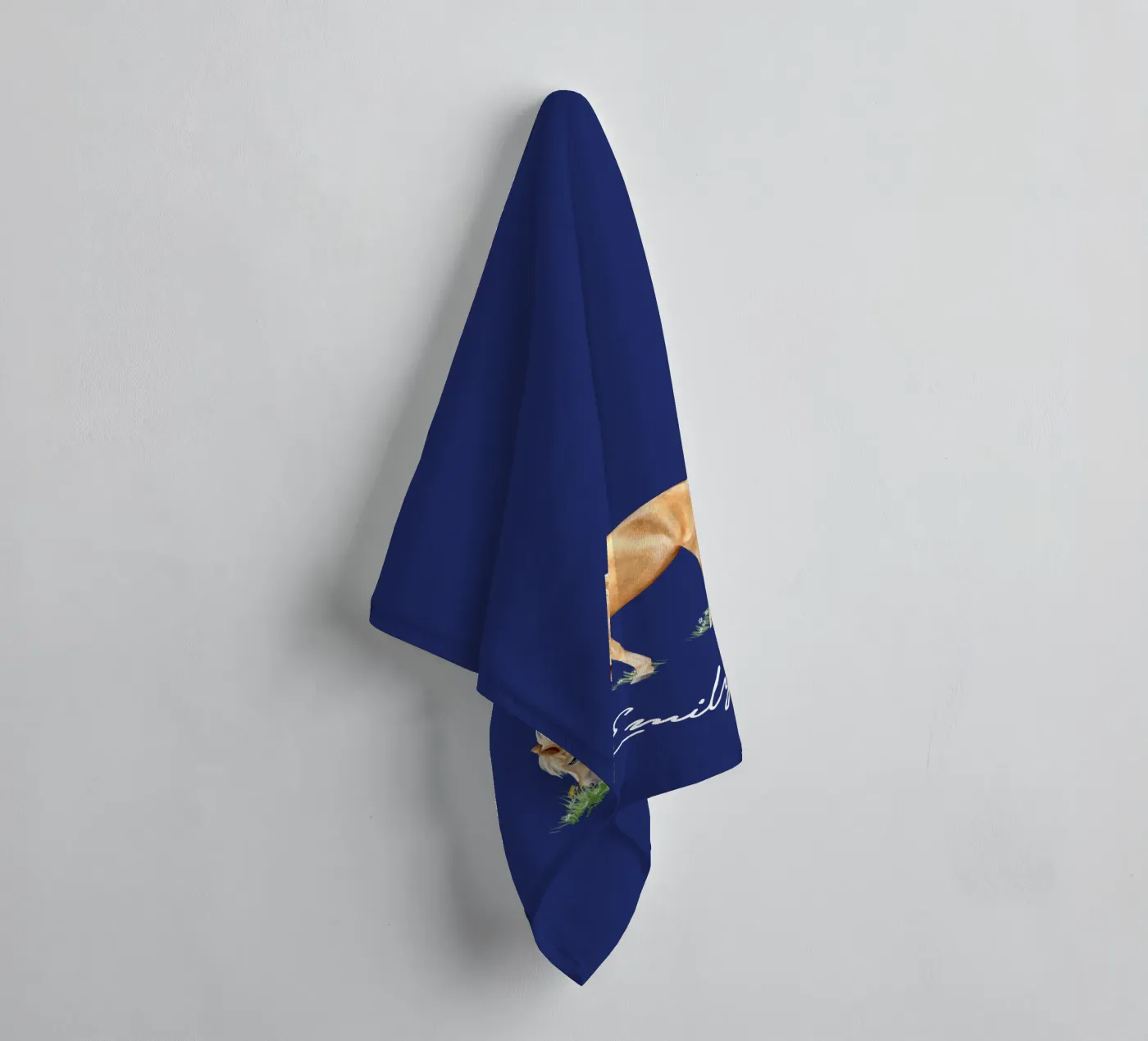 Haflinger badhanddoek van Moonlit Illustrations