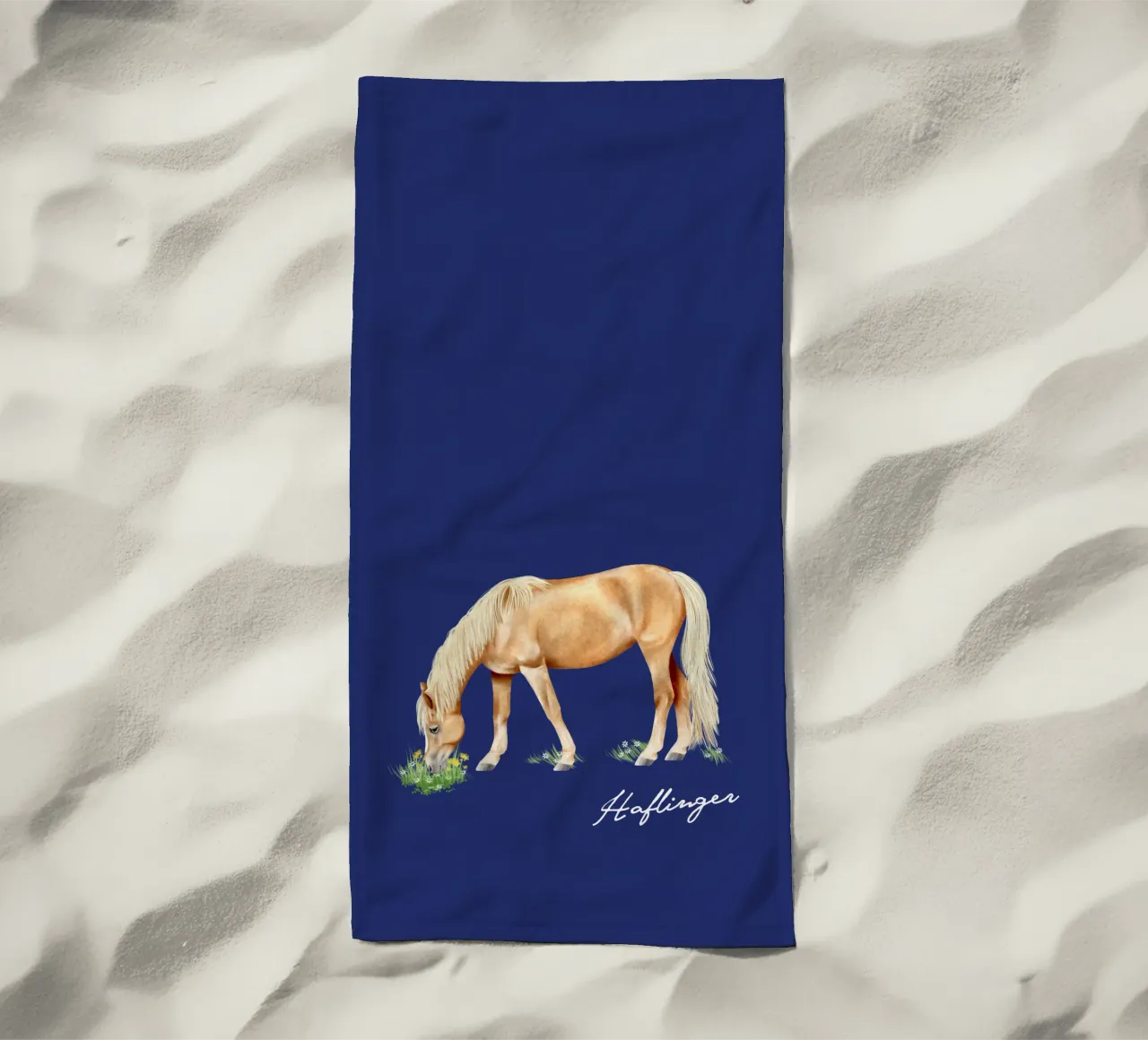 Haflinger telo mare da Moonlit Illustrations