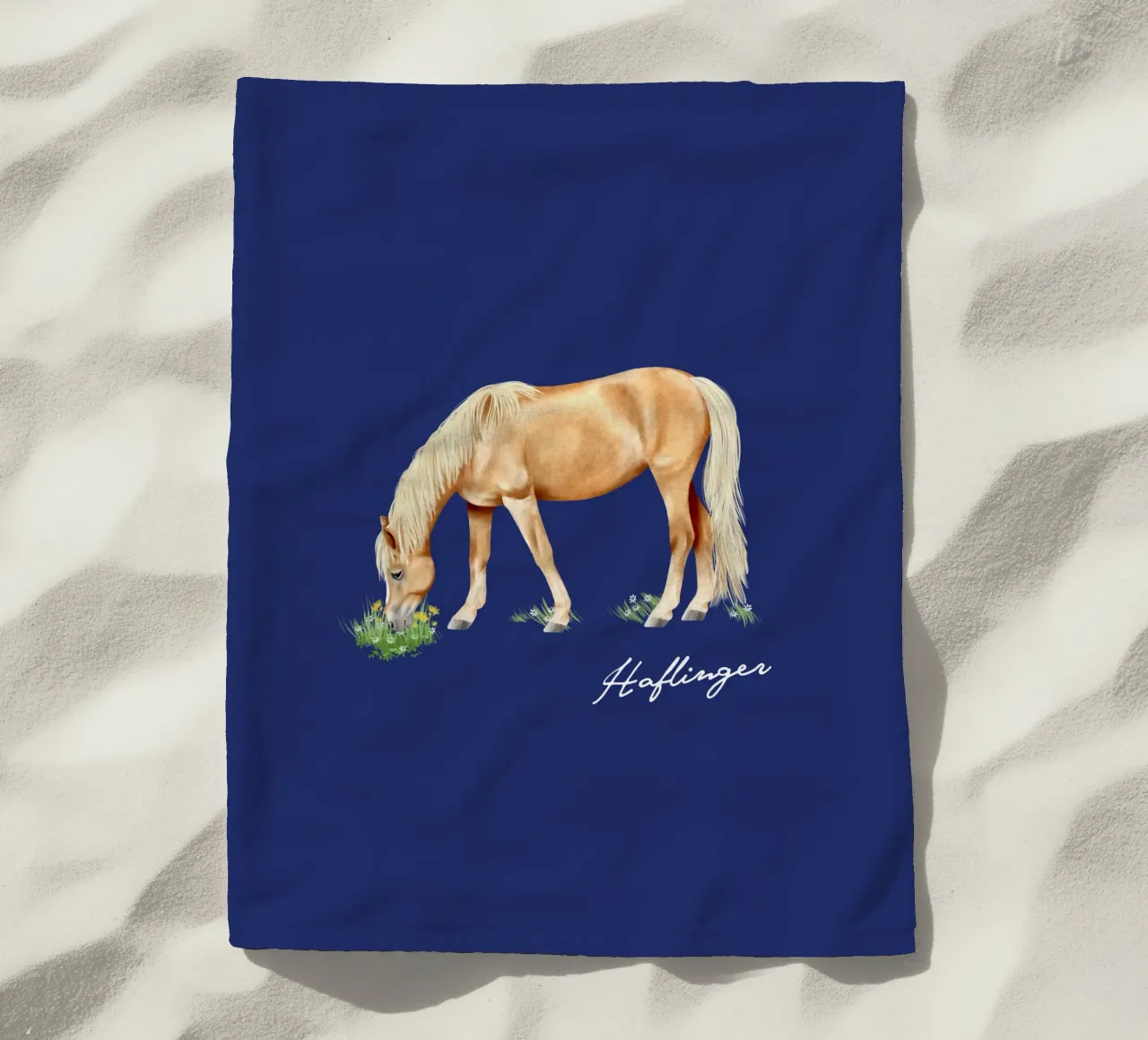 Haflinger telo mare da Moonlit Illustrations
