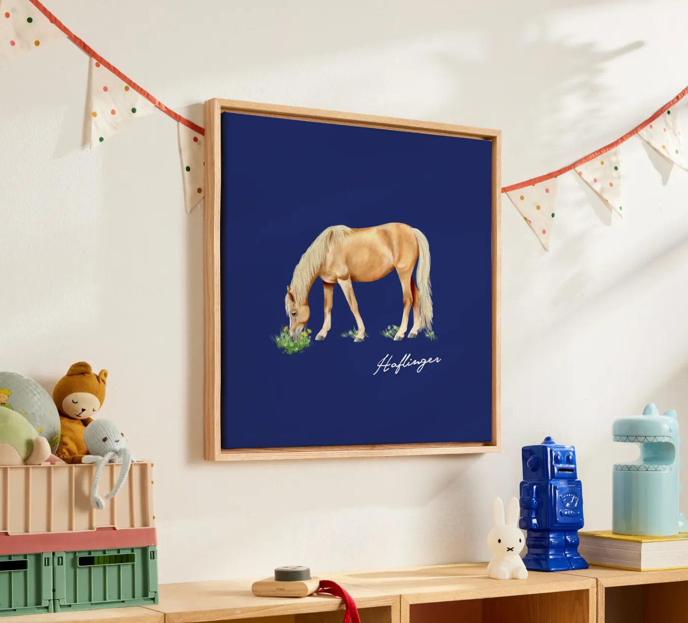 Haflinger tela da Moonlit Illustrations