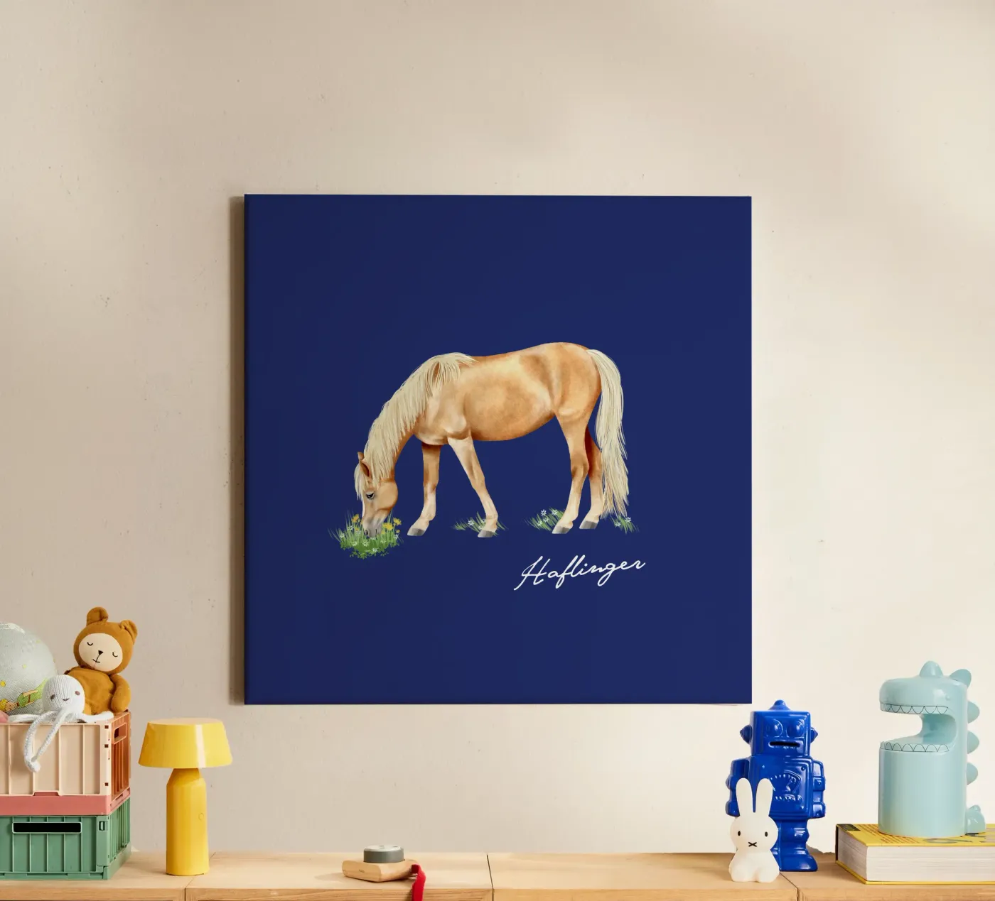 Haflinger tela da Moonlit Illustrations