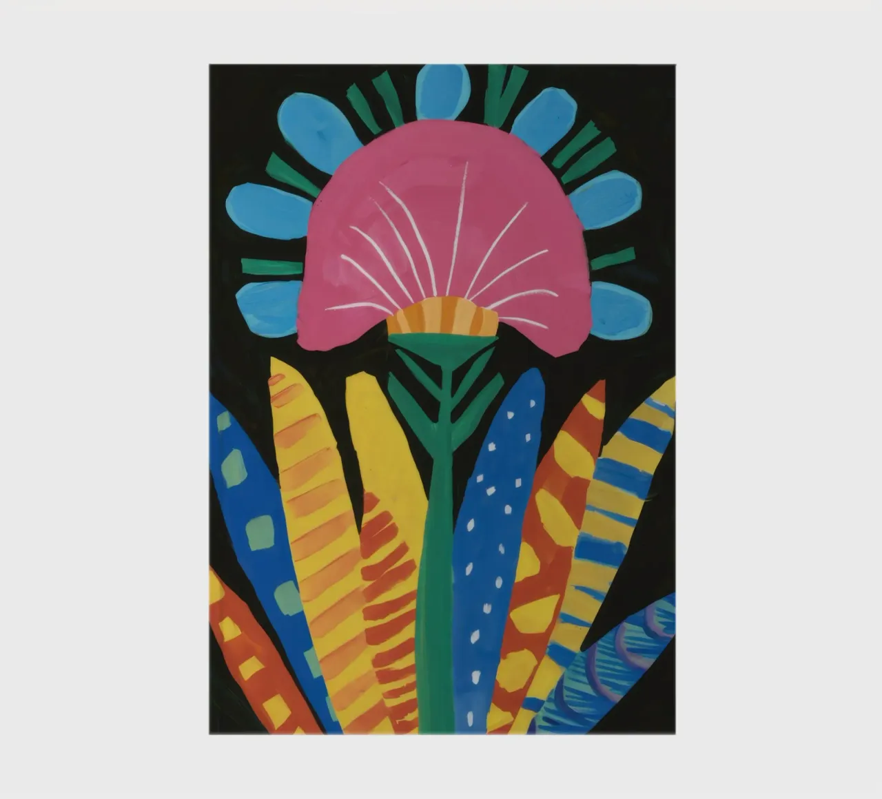 Sacred Bloom Totem notebook by Sentinel Glow