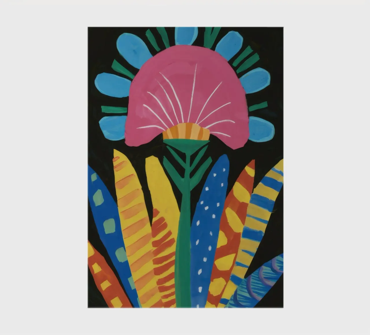 Sacred Bloom Totem notebook by Sentinel Glow
