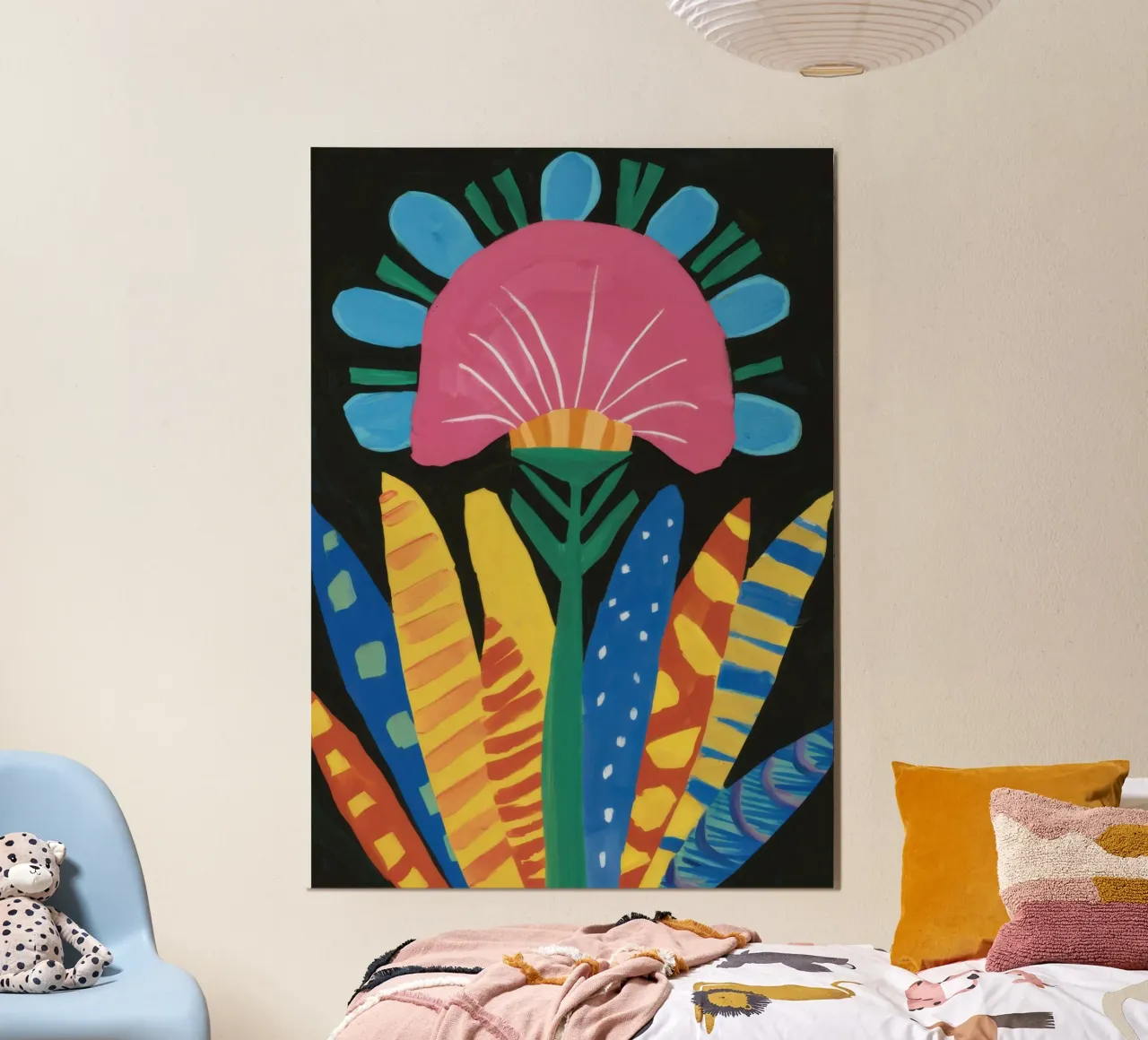 Sacred Bloom Totem hahnemühle by Sentinel Glow