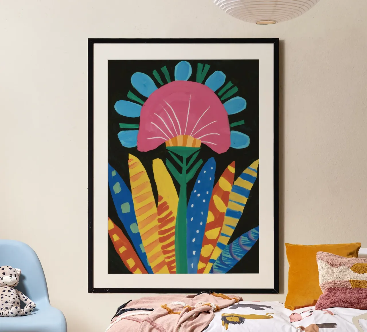 Sacred Bloom Totem hahnemühle by Sentinel Glow