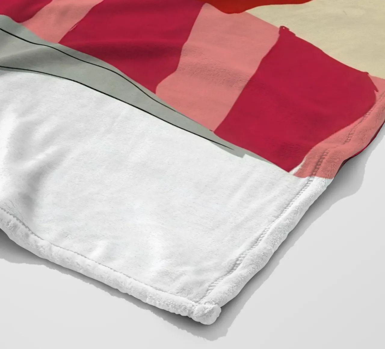 Rituale del caffè cremisi coperta in pile da Mossy Pigment