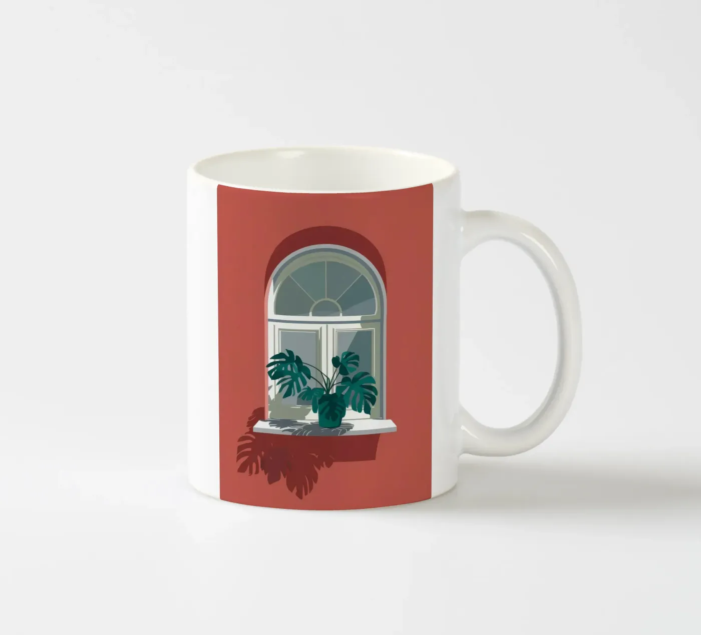 Sanctuary Window View ceramic mug by Hollow Years