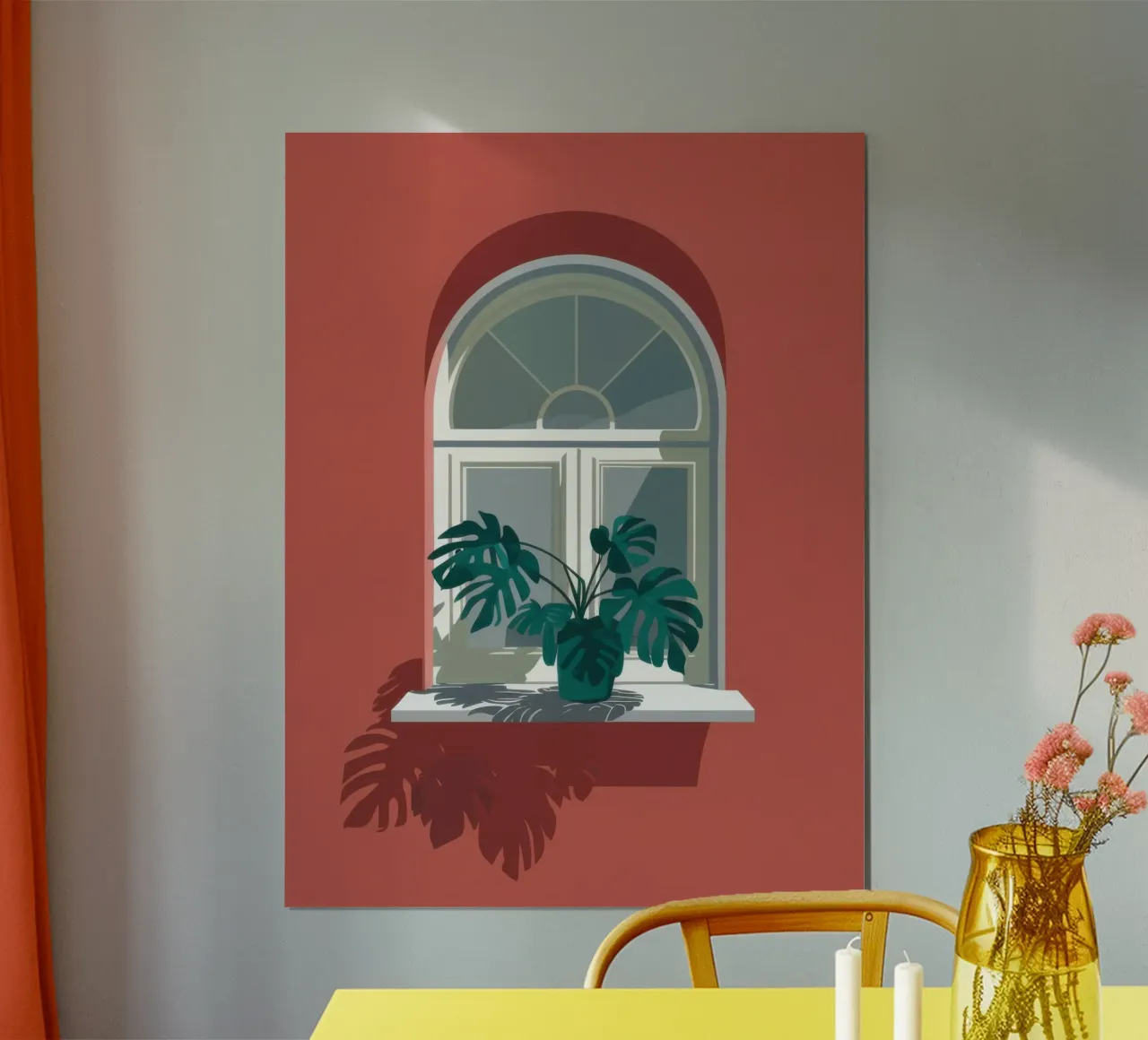 Sanctuary Window View hahnemühle by Hollow Years