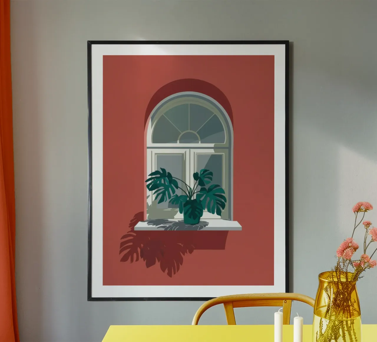 Sanctuary Window View hahnemühle by Hollow Years