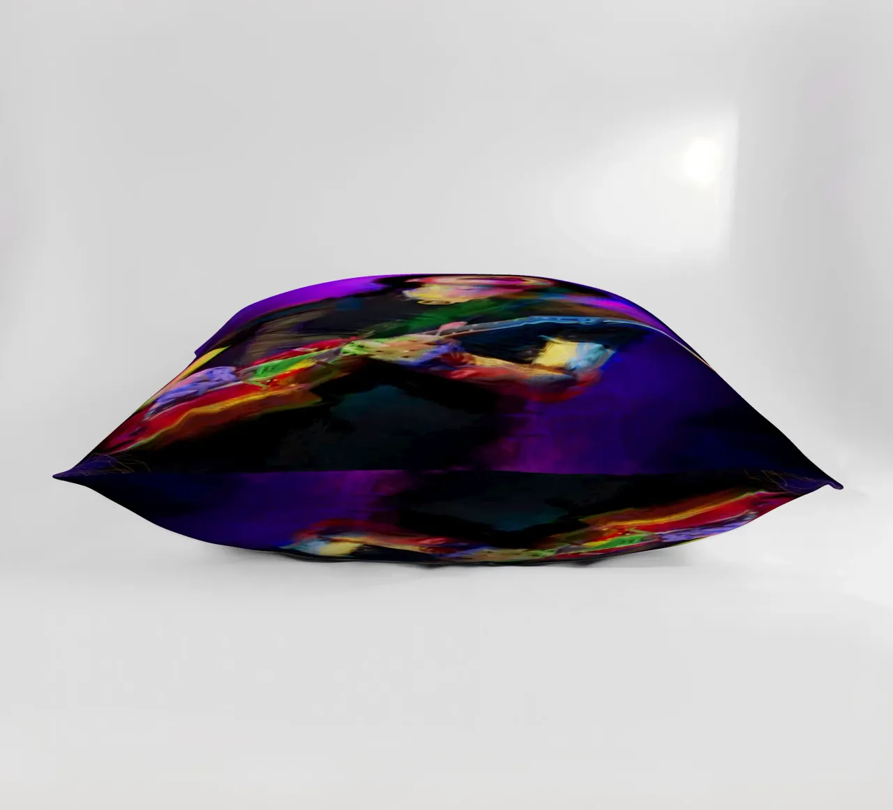 Carlos Santana abstract colorful pop art cuscino da Hantamrata