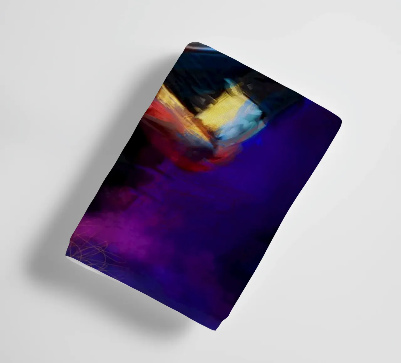 Carlos Santana abstract colorful pop art asciugamano da bagno da Hantamrata